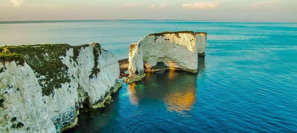Old Harry Rocks for a Coastal Day out with the family during your stay at Tolpuddle Cottage